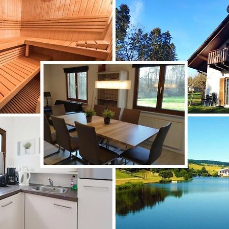 Seepark Kirchheim Ferienhaus Bei Zeta Mit Sauna Buitenkant foto